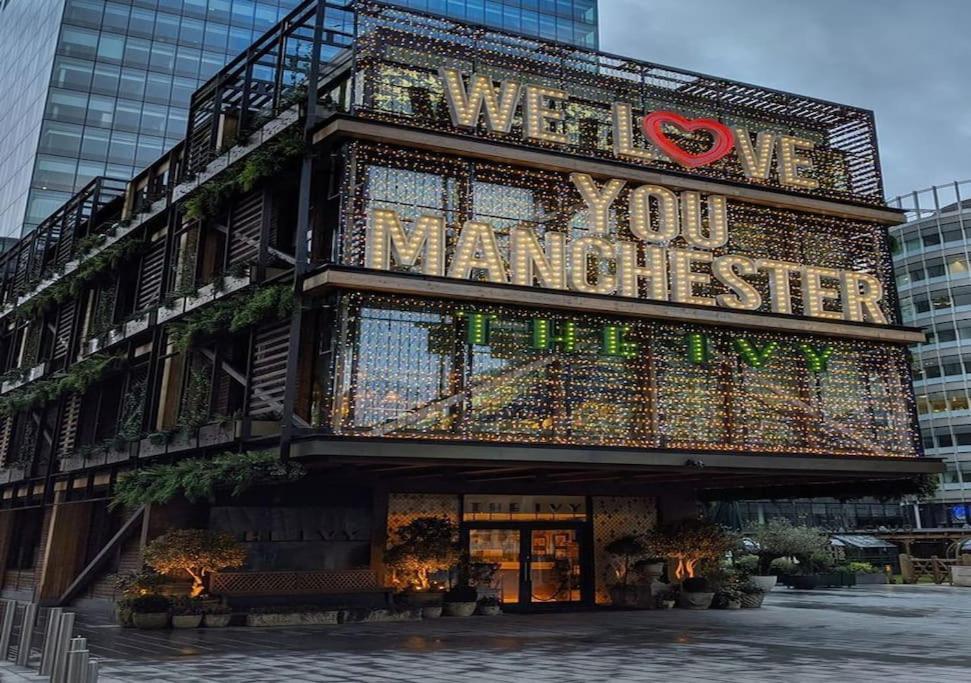 Central Manchester-1Br Apartment Free Parking-Cinema Room Екстер'єр фото